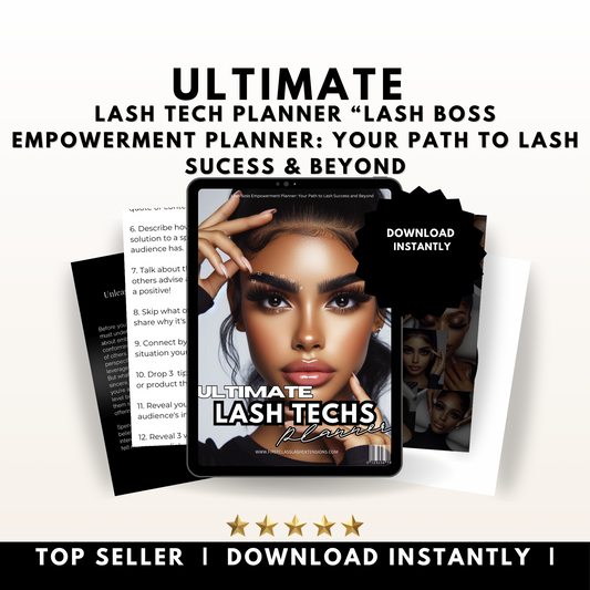 Ultimate Lash Tech Planner