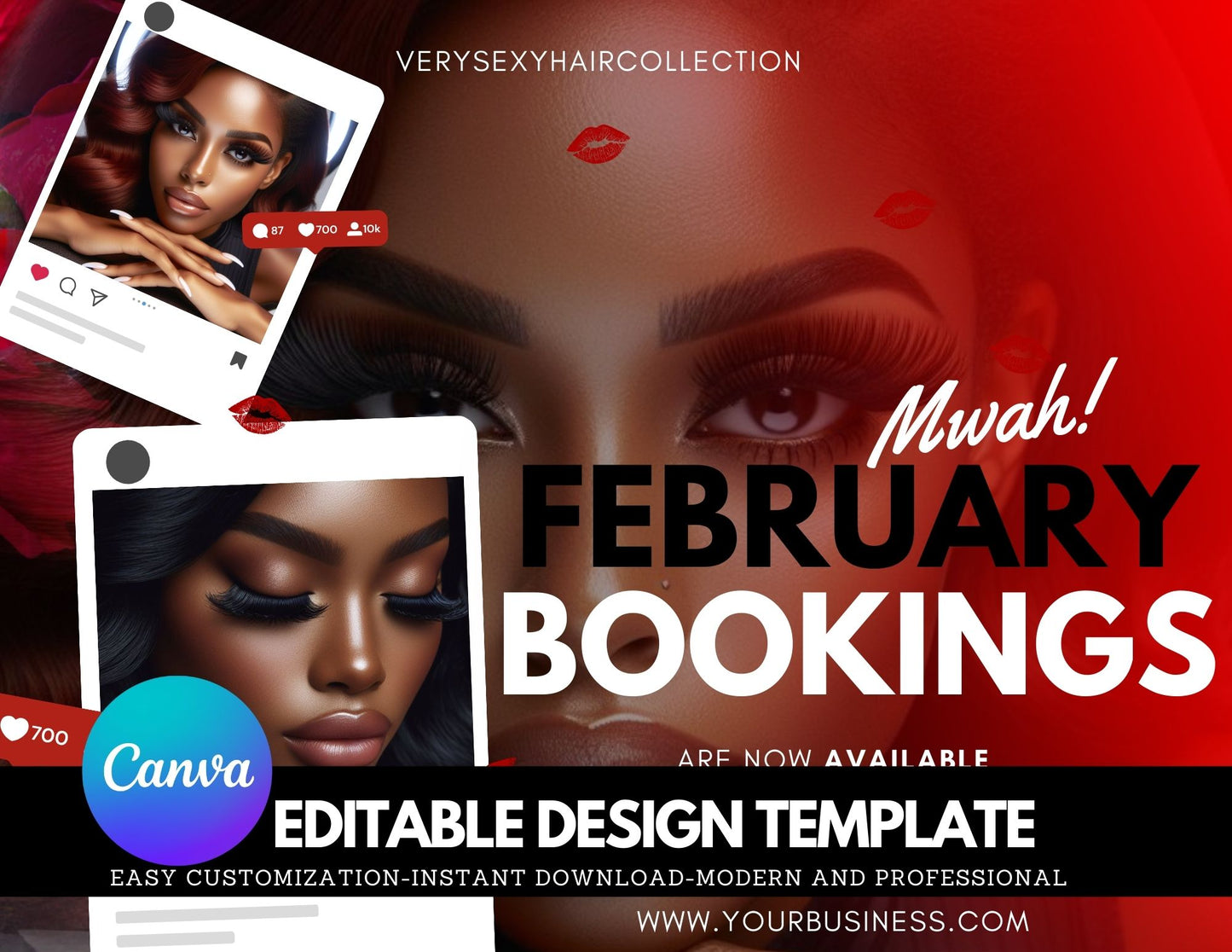 Valentines Day Booking Flyer