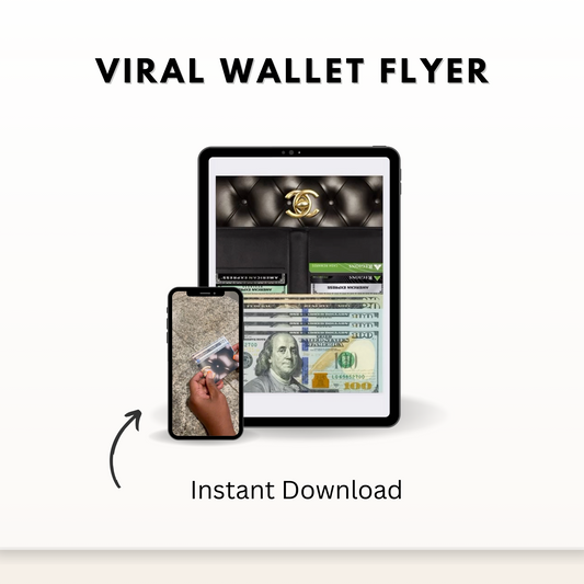 Viral Wallet Flyer Template