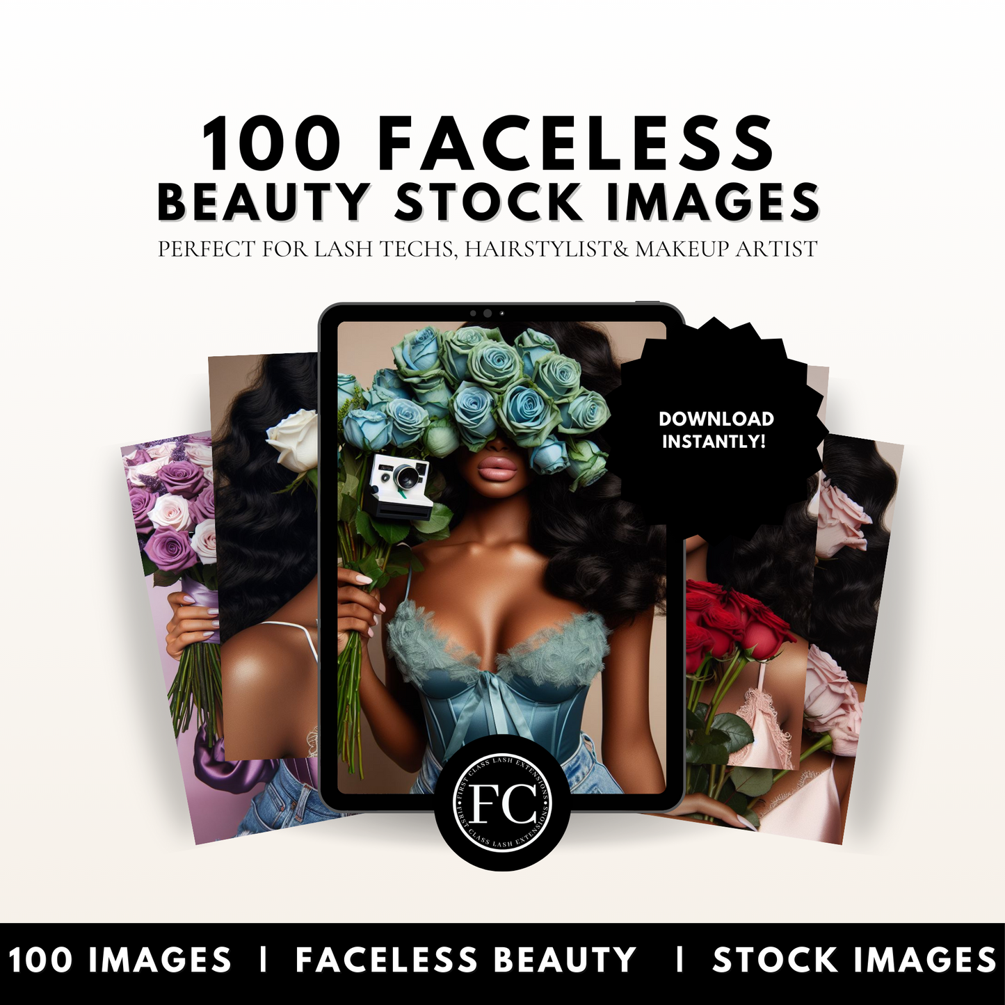 Faceless Beauty Stock Images