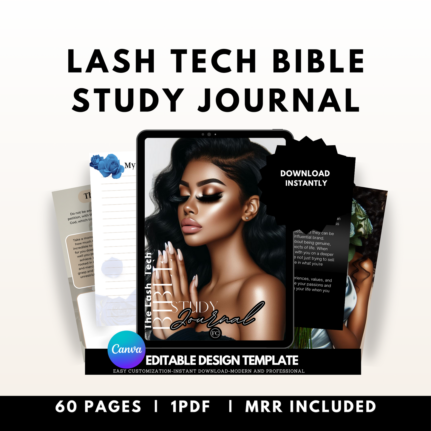 Lash Tech Bible Study Journal